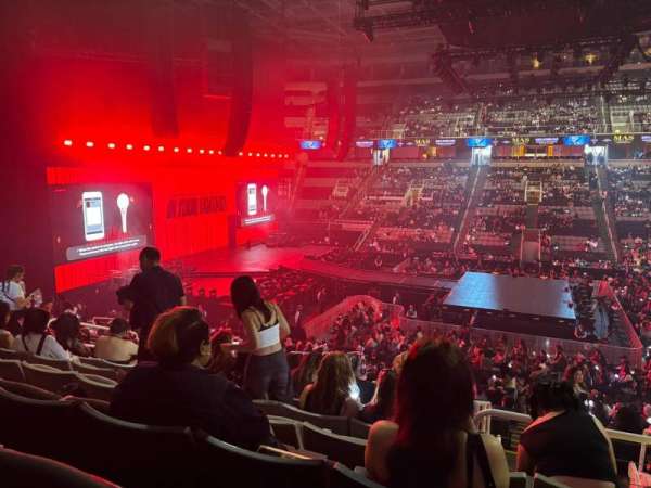 SAP Center, section: 115, row: 24, seat: 12