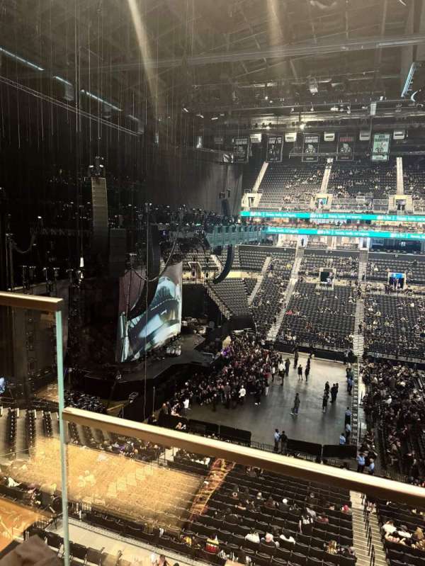 Barclays Center, section: K7, row: A, seat: 8