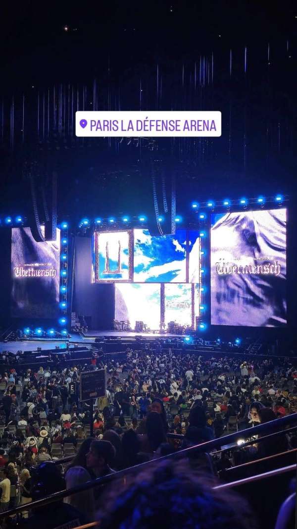 Paris La Défense Arena, section: 114, row: 21, seat: 11
