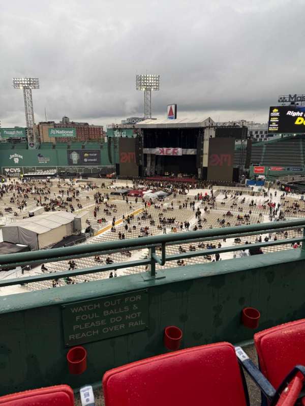 Fenway Park, section: Pavilion Box 11, row: 2, seat: 13