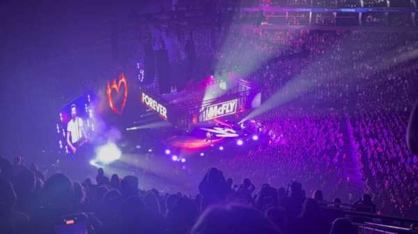 The O2, London, section: 403, row: M, seat: 504
