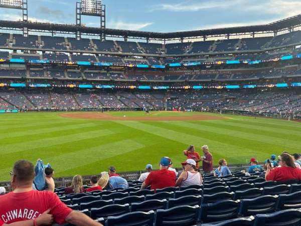 Citizens Bank Park, section: 145, row: 13, seat: 15