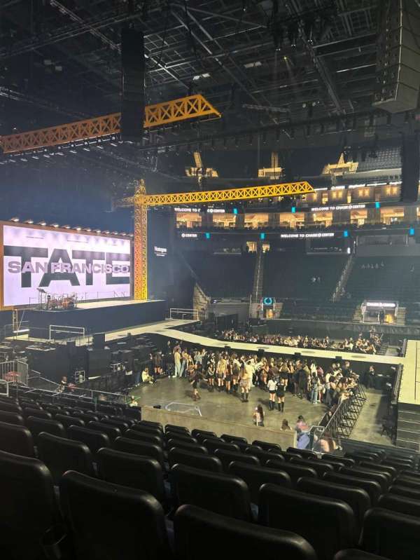 Chase Center, section: 116, row: 9, seat: 6
