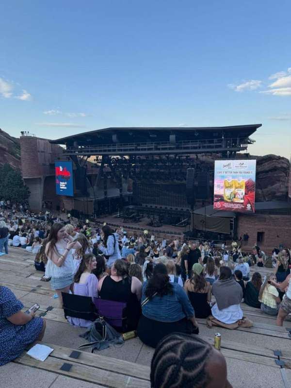Red Rocks Amphitheatre, section: Right, row: 28, seat: 24