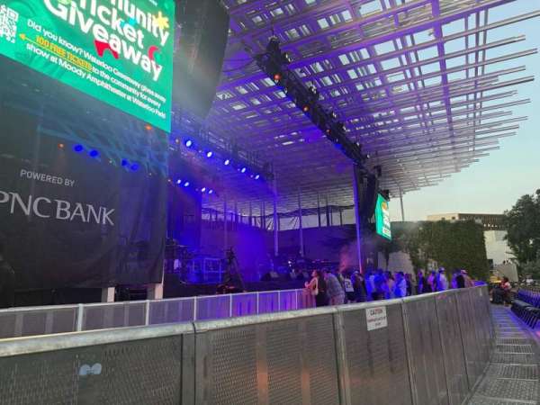 Moody Amphitheater at Waterloo Park, section: 105, row: A, seat: 9