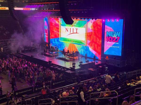 Prudential Center, section: 8, row: WC, seat: 7