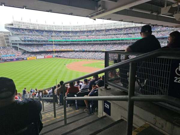 Yankee Stadium, section: 230, row: 22, seat: 1