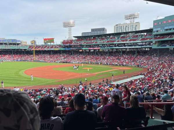 Fenway Park, section: Grandstand 30, row: 8, seat: 10