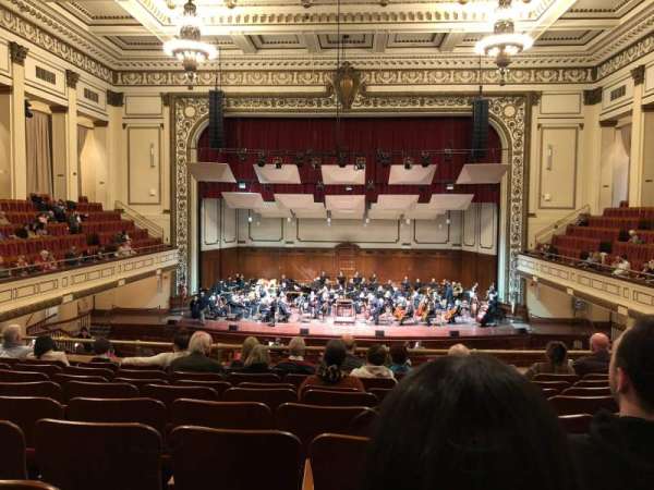 Symphony Hall, Springfield, section: Tier Ctr, row: J, seat: 109