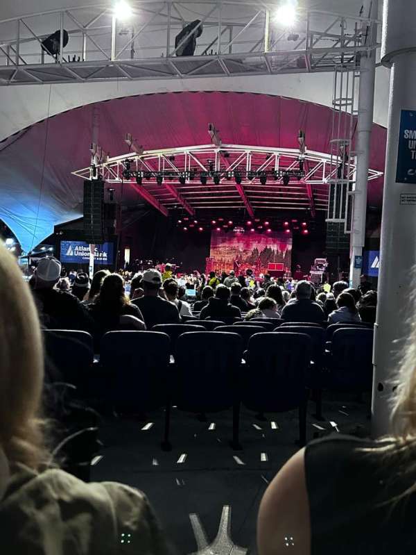 Pier Six Pavilion, section: 302, row: B, seat: 3