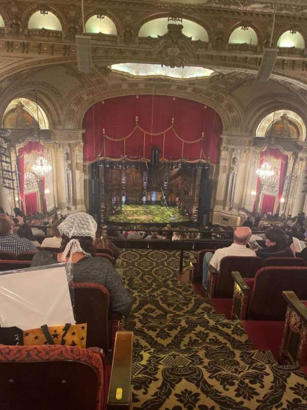 Citizens Bank Opera House, section: Balcony LC, row: V, seat: 1