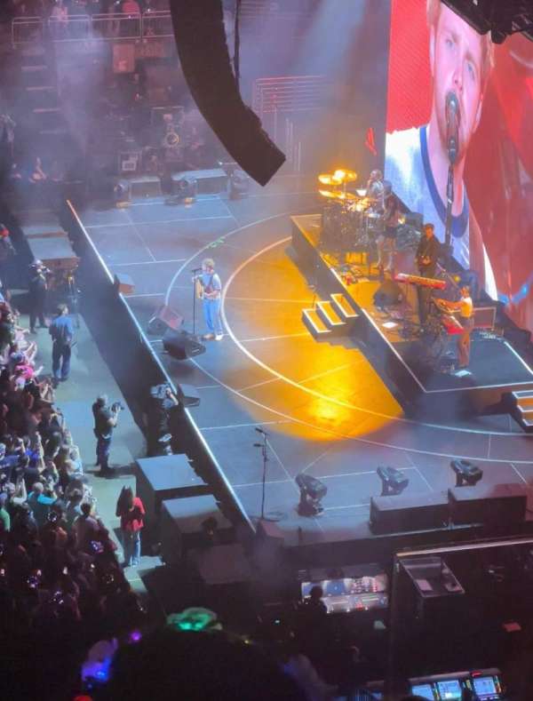 Prudential Center, section: 112, row: 6