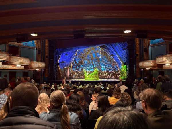 Curran Theater, section: Orchestra C, row: U, seat: 109