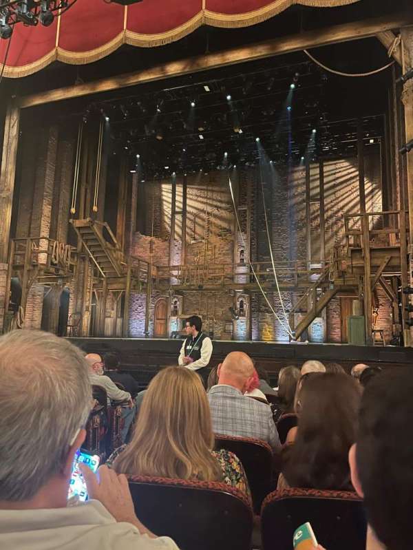 Citizens Bank Opera House, section: Orchestra RC, row: D, seat: 4