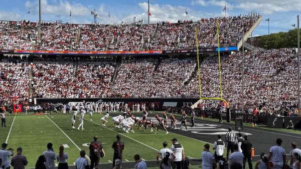 Nippert Stadium, section: 119, row: 12, seat: 1