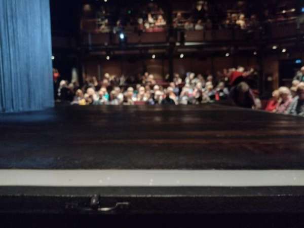 Royal Shakespeare Theatre, section: Stalls, row: A, seat: 61