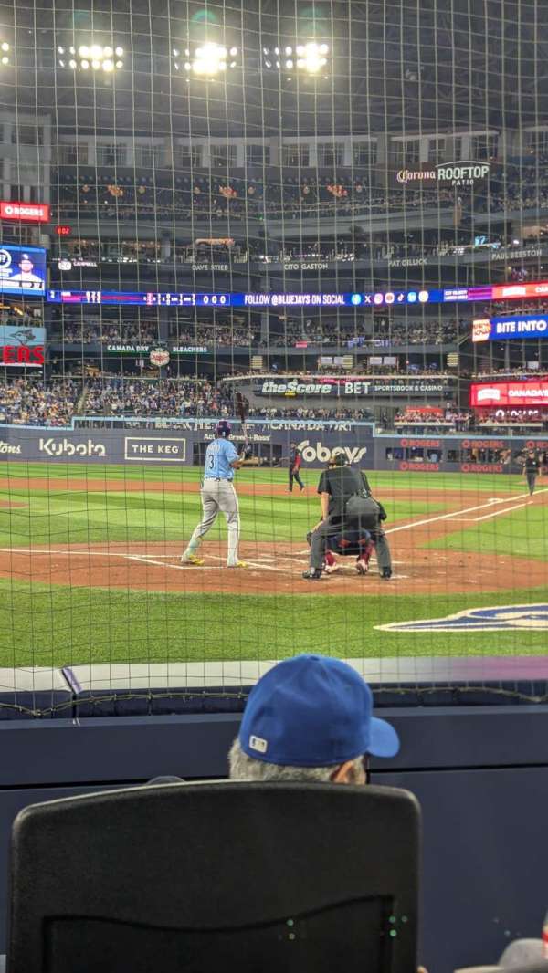 Rogers Centre, section: 4, row: 3, seat: 6
