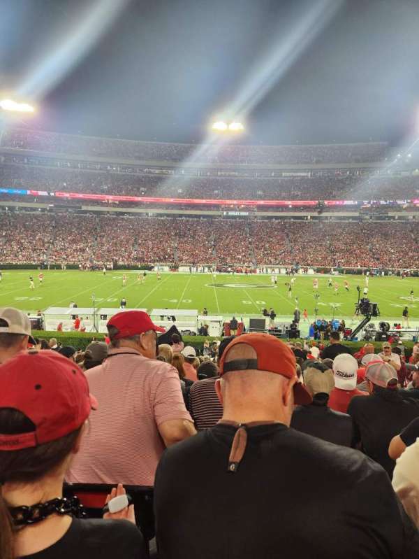 Sanford Stadium, section: 132, row: 26, seat: 3