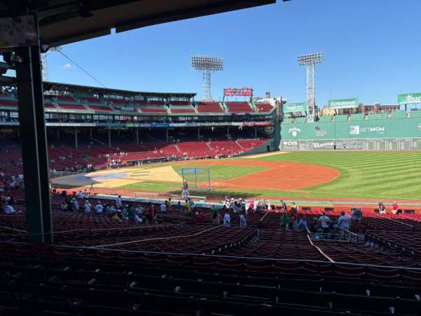 Fenway Park, section: Grandstand 13, row: 7, seat: 5