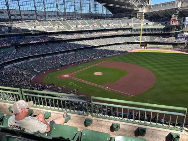 American Family Field, section: 413, row: 3, seat: 17