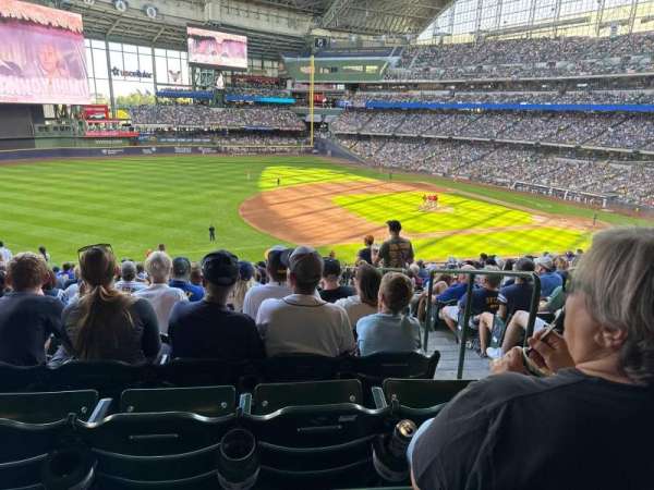 American Family Field, section: 227, row: 18, seat: 2