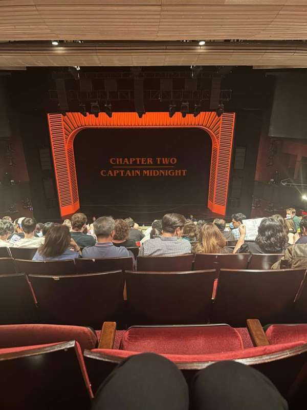 Marquis Theatre, section: Mezzanine C, row: L, seat: 109