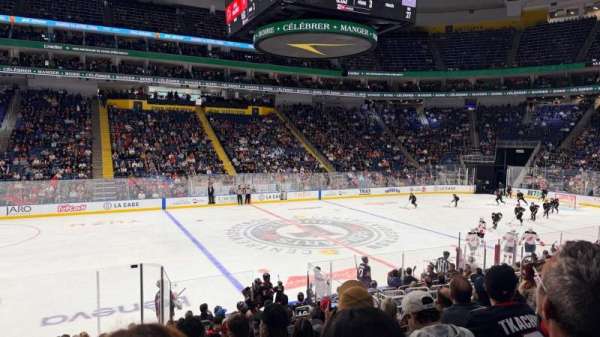 Centre Vidéotron, section: 102, row: FF, seat: 13