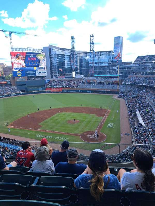 Truist Park, section: 328, row: 5, seat: 15