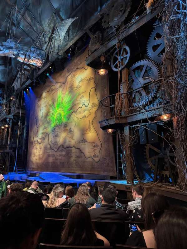 Gershwin Theatre, section: Orchestra R, row: D, seat: 24