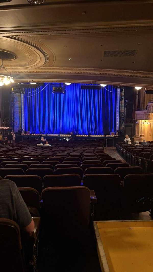 Hippodrome Theatre, section: Center Orchestra, row: BB, seat: 119