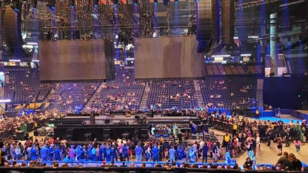 Bridgestone Arena, section: 106, row: J, seat: 5