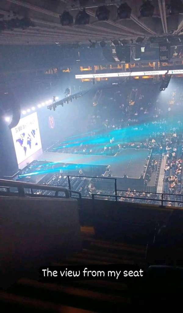 Oakland Arena, section: 216, row: 7, seat: 11