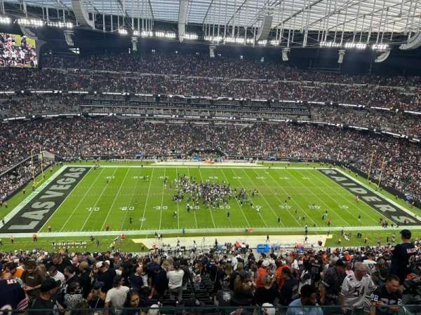 Allegiant Stadium, section: 439, row: 3, seat: 16