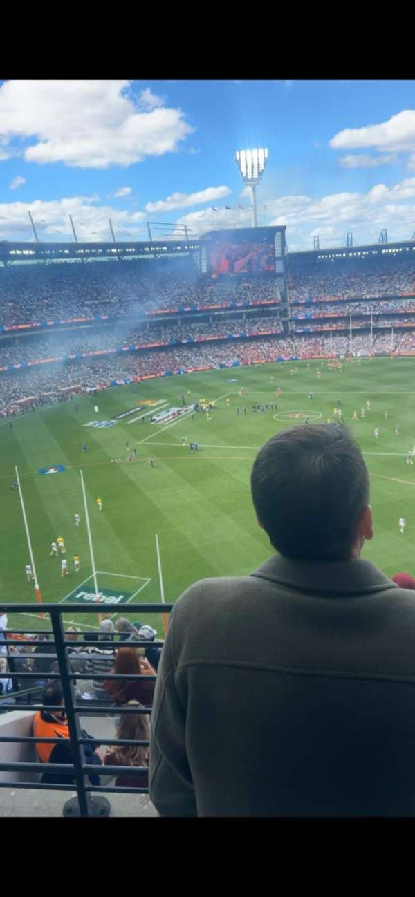 Melbourne Cricket Ground, section: Q30, row: Q, seat: 28