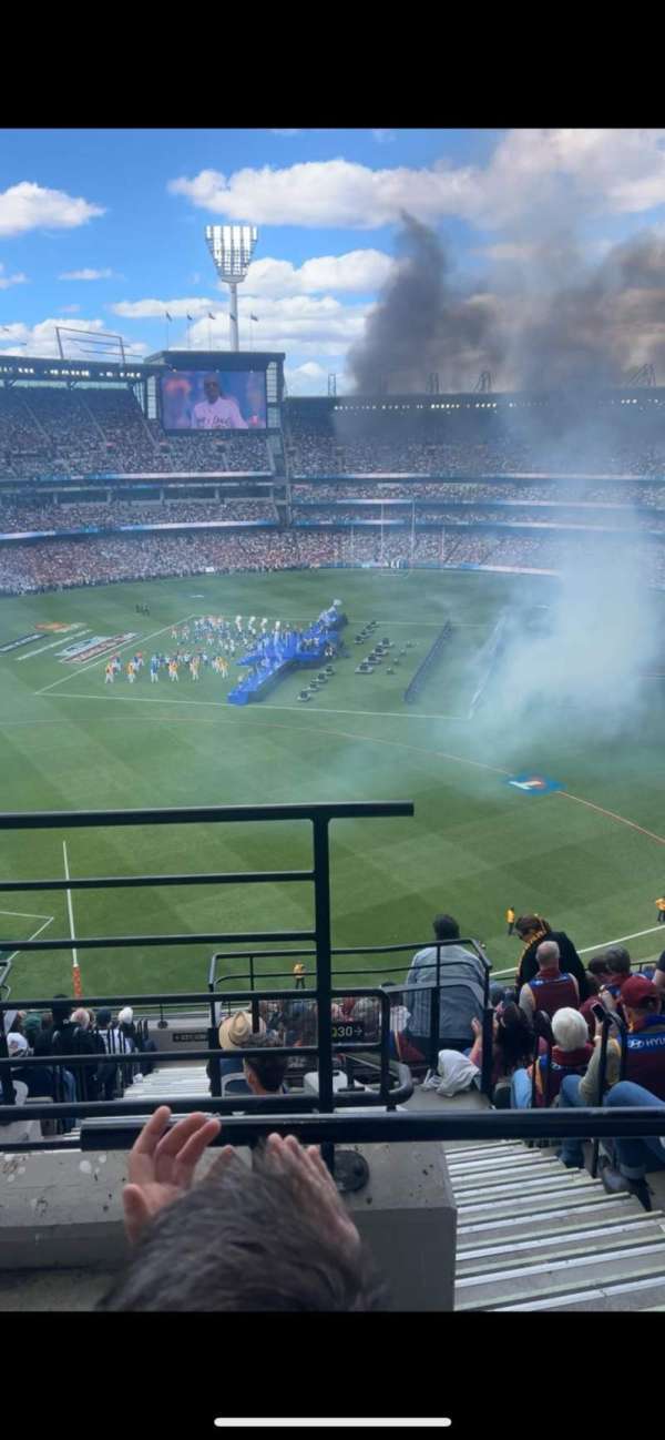 Melbourne Cricket Ground, section: Q30, row: Q, seat: 28