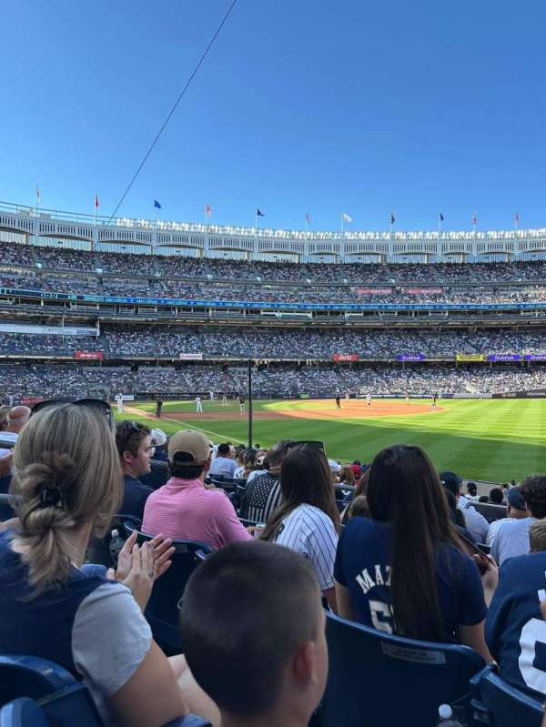 Yankee Stadium, section: 109, row: 11, seat: 9-11
