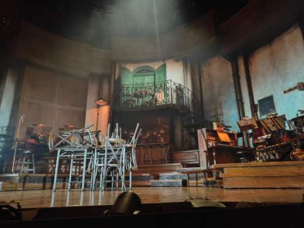 Lyric Theatre, West End, section: Stalls, row: B, seat: 5