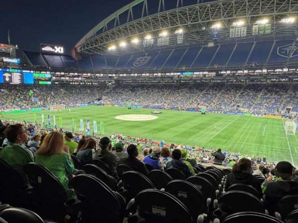 Lumen Field, section: 205, row: L, seat: 10