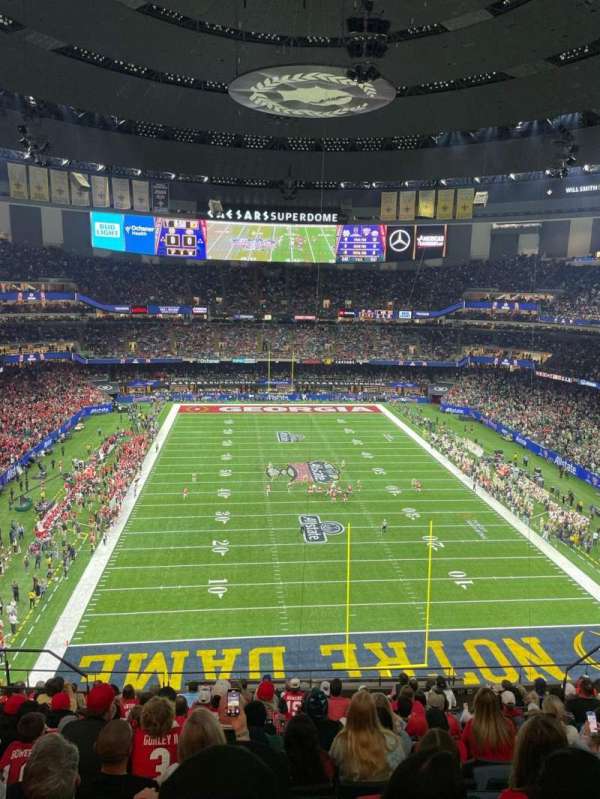 Caesars Superdome, section: 628, row: 11, seat: 13