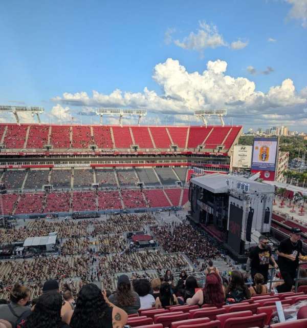 Raymond James Stadium, section: 311, row: V, seat: 17-18