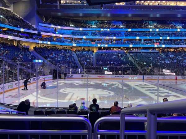 Climate Pledge Arena, section: 03, row: G, seat: 1