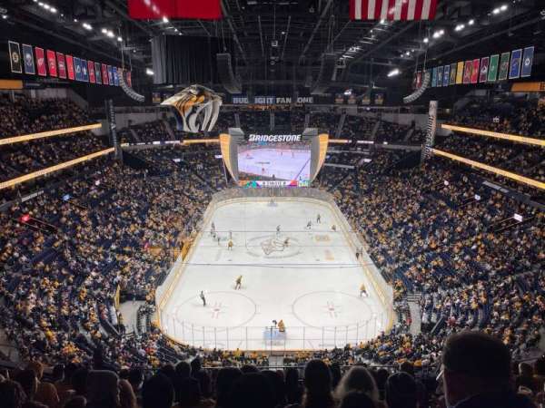 Bridgestone Arena, section: 301, row: N, seat: 13