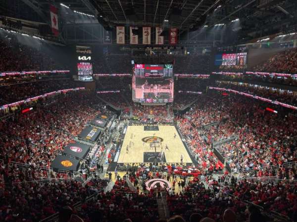 State Farm Arena, section: 215, row: E, seat: 17