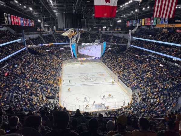 Bridgestone Arena, section: 333, row: N, seat: 6