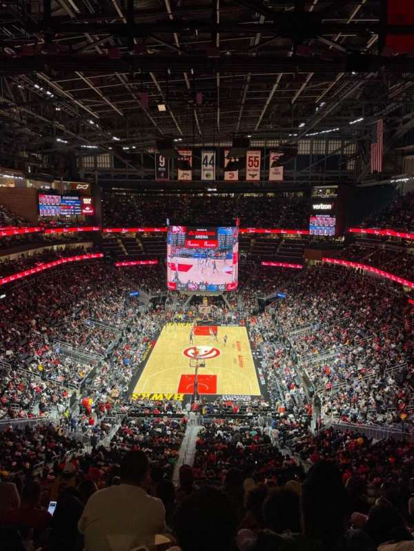 State Farm Arena, section: 203, row: L, seat: 10