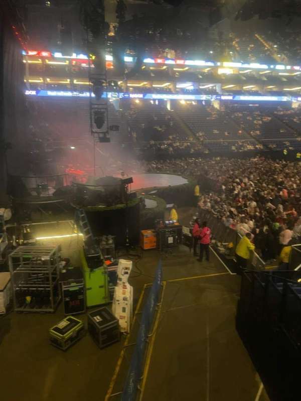 The O2, London, section: 118, row: s, seat: 135
