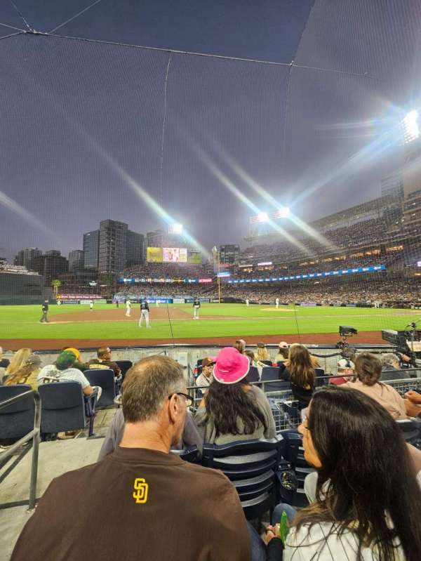 PETCO Park, section: 110, row: 7, seat: 15