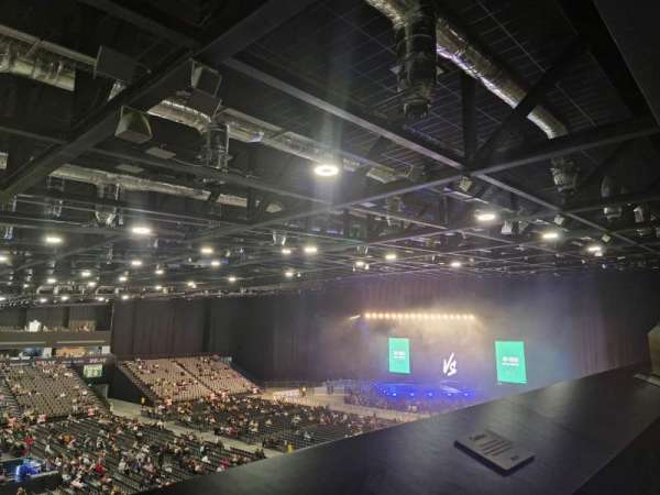 P&J Live, section: 203, row: A, seat: 8