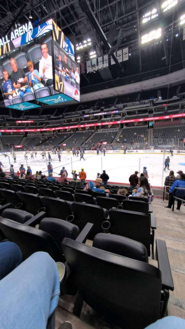 Ball Arena, section: 122, row: 10, seat: 1