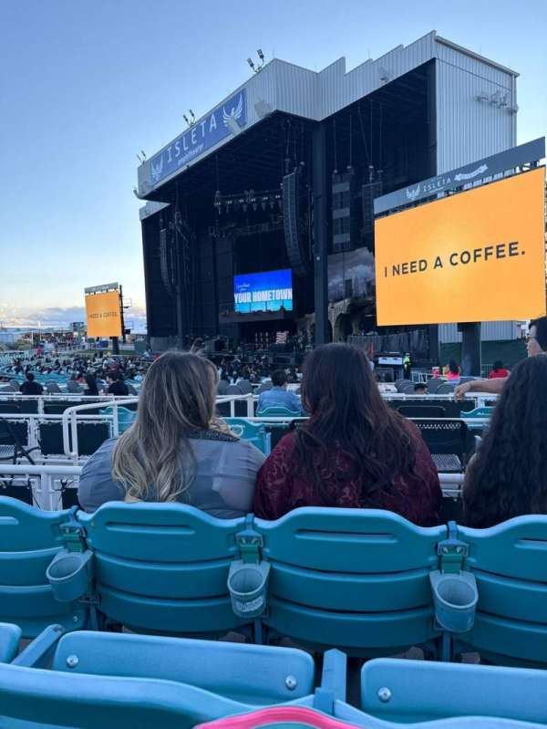 Isleta Amphitheater, section: 4, row: c, seat: 11